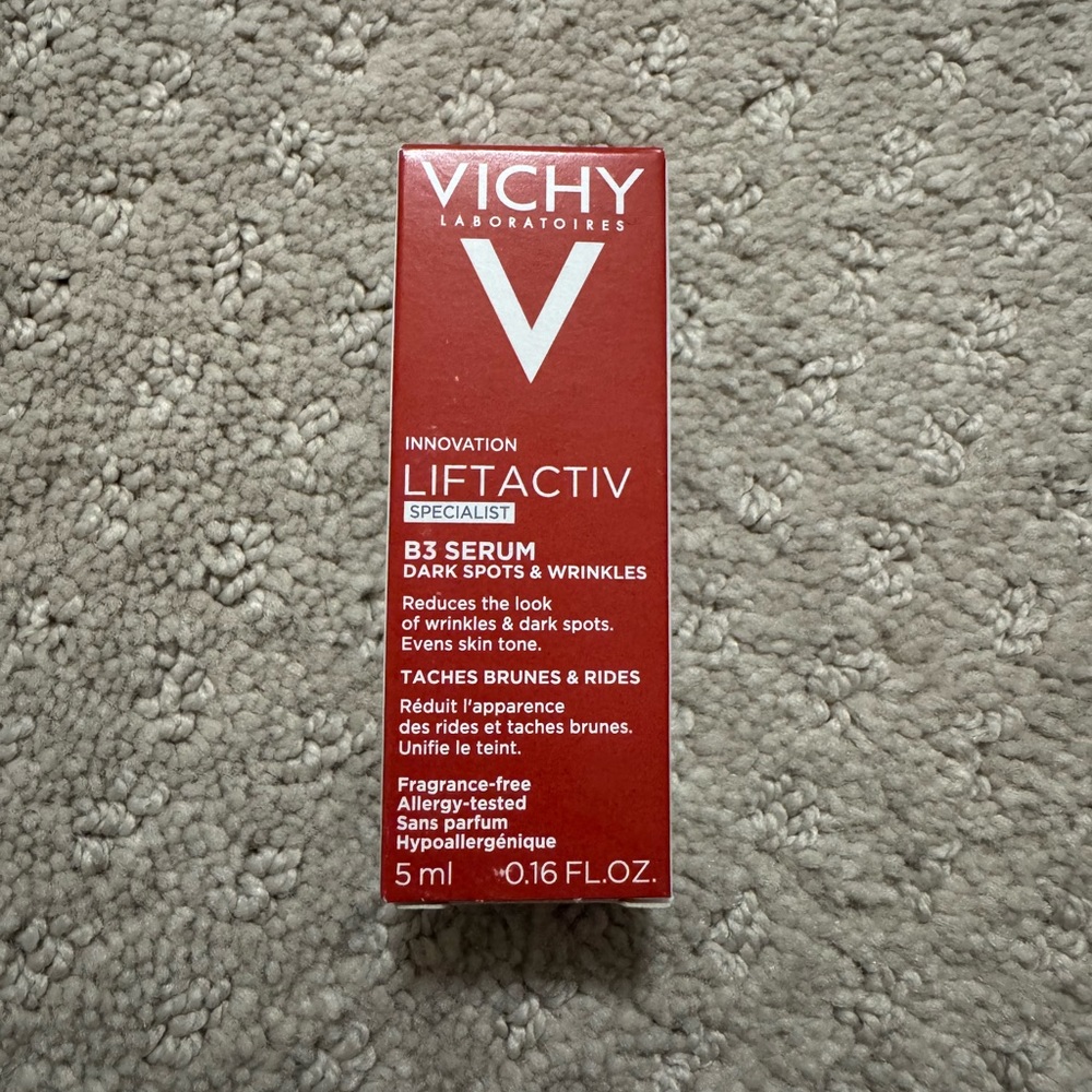 Vichy LiftActiv B3 Serum Dark Spots & Wrinkles | 5ml Travel Size | New